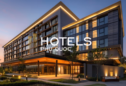 Hotels Phú Quốc, hotel o zmierzchu