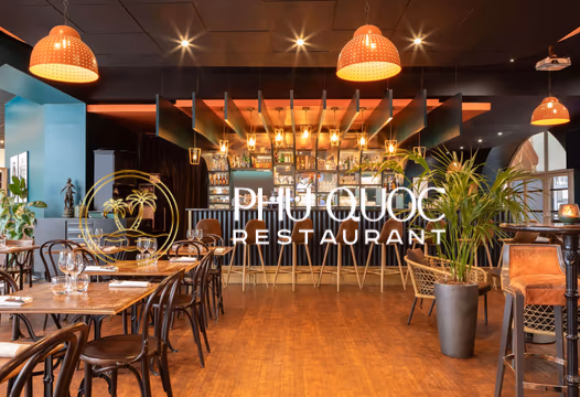 Phú Quốc Restaurant, wnętrze restauracji